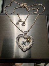 Pandora Herz Medalion Silber