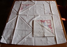 Paradekissen, bestickt, 77 cm x 78 cm – NEU! OVP!