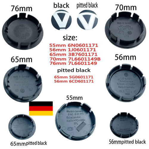Stück radnabenkappen 55mm - 4,