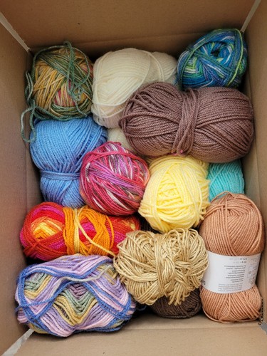 Wolle garn restepaket 1 1kg - wolle,