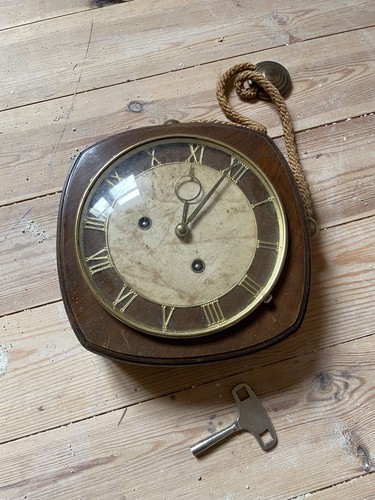 Alte wanduhr 50er jahre - wanduhr,,