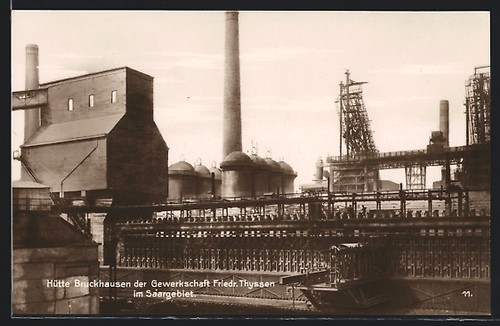 Bruckhausen ansichtskarte - bruckhausen,,