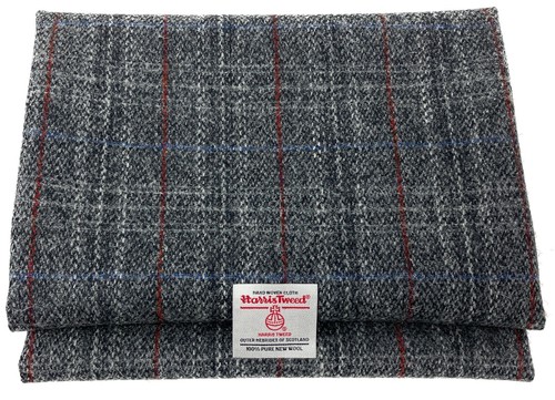 Harris tweed grau mit - tweed,