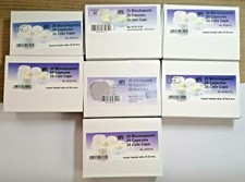 Safe Münzkapseln verschiedene Größen (14 mm - 48 mm), je 25 Stück / Packung