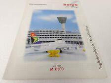 Herpa Wings  Prospekt  Neuheiten 2000 Flughafengebäude und Zubehör  selten