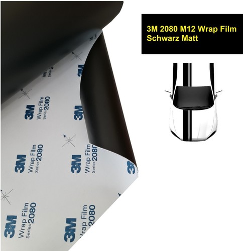 2080 m12 autofolie - 2080, schwarz