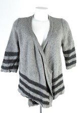 James Lakeland Strickjacke Gr. 38 Kaschmir Cardigan Asymmetrisch Strick Jacket