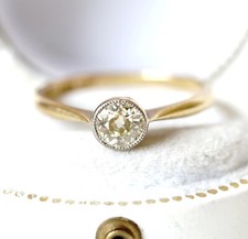 Antiker Art Deco Ring 0,44ct