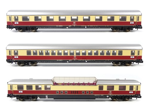 Minitrix schnellzugwagen set - minitrix, n