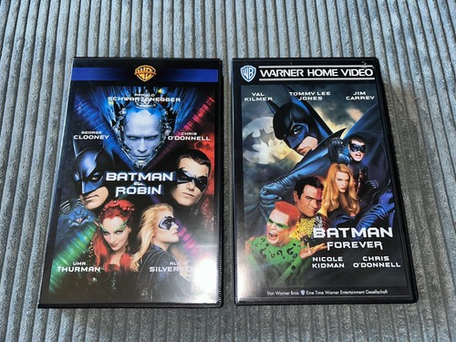 Vhs batman robin forever - 2x,