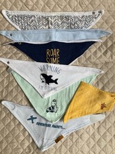 Kinder Baby Halstuch Dreiecktuch 7 Stk.