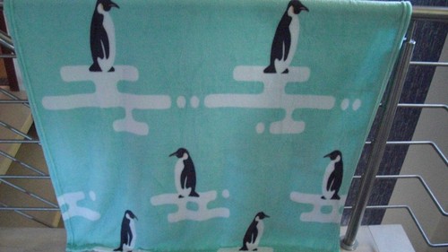 Kuscheldecke decke pinguin - decke,