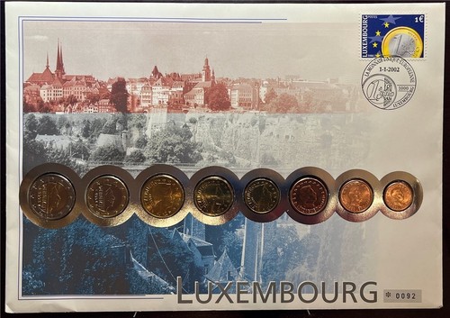 Numisbrief luxemburg 2002 - numisbrief,
