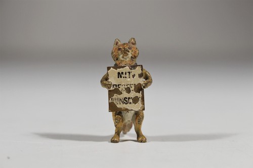 Fuchs mit grußtafel - fuchs,