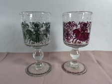 Vintage Weinglas Luftblasen