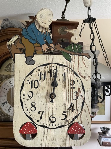 Biedermeier uhr kuckucksuhr - biedermeier,