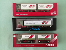 Herpa 1:87,  3 Lkw-Modelle