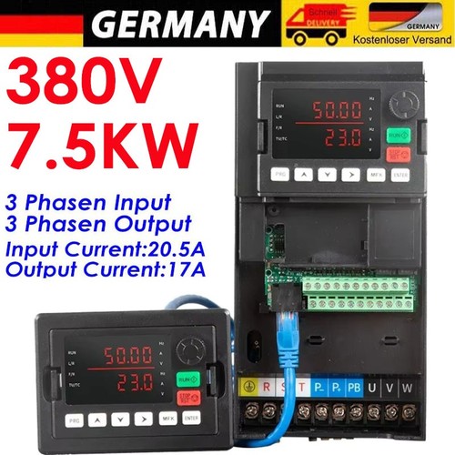 380v 5kw phasen 17a 10hp - 380v, 7.5kw