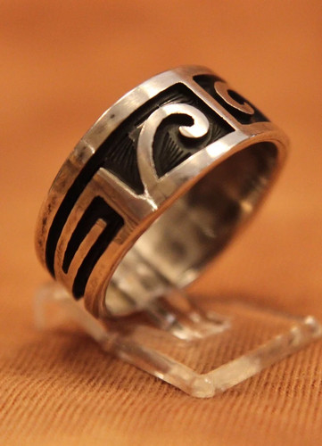 Mex hopi ring 925 - mex.-,