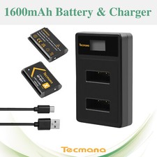 2X1600mAh Akku Für Sony Cyber-shot DSC-RX100 DSC-HX400 DSC-HX60+Ladegerät-NP-BX1