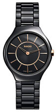 Rado Echte Thinline Schwarze