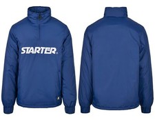 Starter Black Label Herren Logo Half Zip Jacke Pull Over Windbreaker 