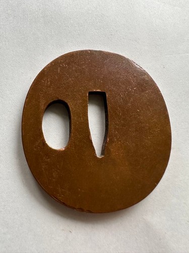 Kupfer tsuba kurzschwert - tsuba,