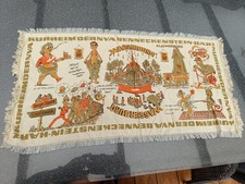 Tischdecke - Kurheim der NVA Benneckenstein / Harz,  80 x 45 cm.