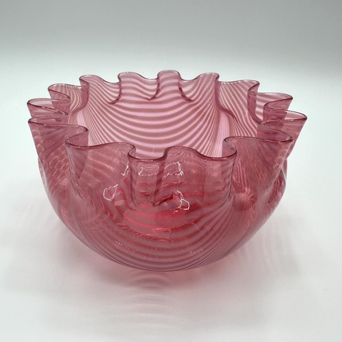 Glas schälchen pink rosa - glas,
