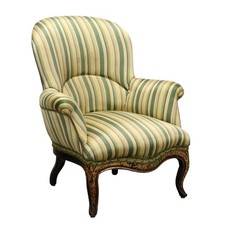 Antikes Sessel Lackiertes Holz