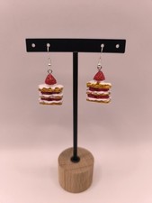 Erdbeertorte Ohrringe Süßer