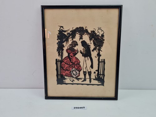 Wandbild scherenschnitt - wandbild,