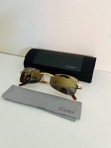 Cartier titanium sonnenbrille - cartier,