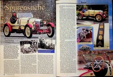 Oldtimer Praxis 09/2001 Opel Roadster mit 16PS Restaurierung - ein interessanter