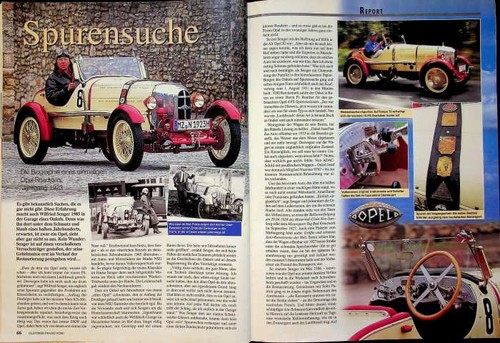 Oldtimer praxis 2001 - 09/2001, opel