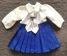 maritimes altes Puppenkleid