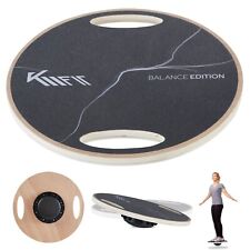 KM-Fit Balance Board Balancierbrett Wackelbrett Schaukelbrett Kreisel ø 39,5 cm