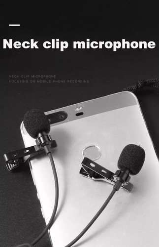 Lavalier mikrofon smartphone - mikrofon,
