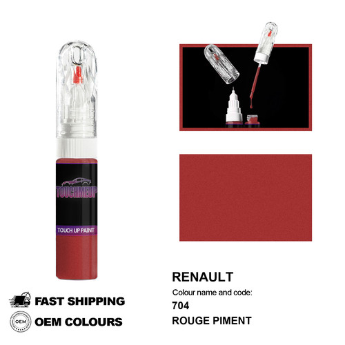 Für renault rouge piment 704 - piment,