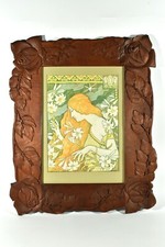 geschnitzter Jugendstil Art