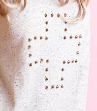 Damen T-SHIRT beige Pullover