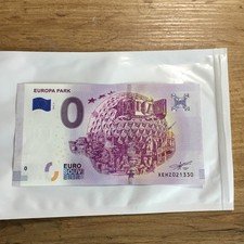 Null Euro Schein -  Europa Park Rust. XEHZ021330 = 2018-3