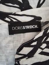 DORIS  STREICH  -  Bluse - Tunika - Größe 52  - Leinen - UNGETRAGEN