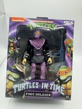 TMNT Turtles in Time Foot Soldier Action Figure NECA