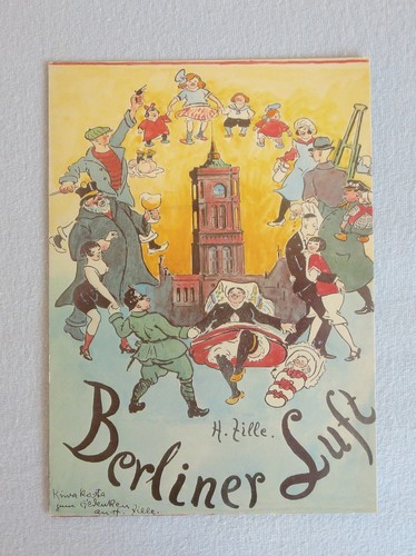 Postkarte zille berliner - h.,