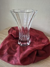 Nachtmann Vase, Kristallglas,  Saphir ,,unbenutzt