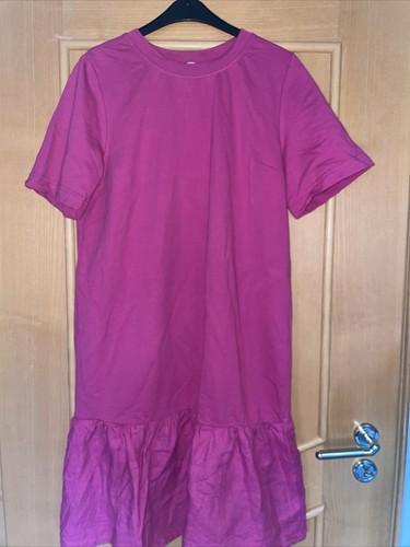 Oui kleid pink leinen - kleid,