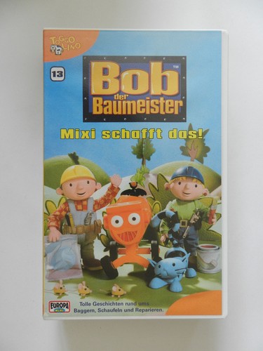 Vhs video kassette bob der - vhs,