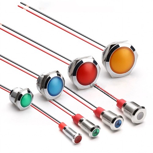 6mm 22mm led signallampe - 6mm-22mm,