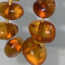 Bernstein Kette,32.4g,L-68cm